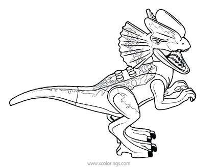 Jurassic World Dinosaur Coloring Pages Printable - testpapatsek