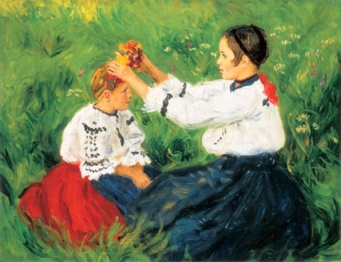 Két lany viraggal Két lany viraggal