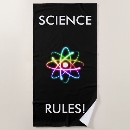 SCIENCE RULES | Unique Beach Towel