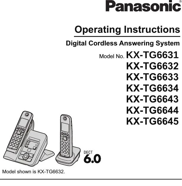 Panasonic Cordless Phone Manual - slidedocnow