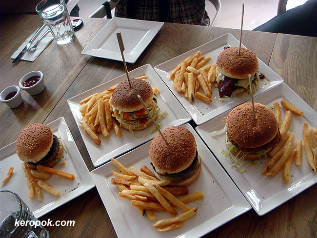 The more orderly burgers