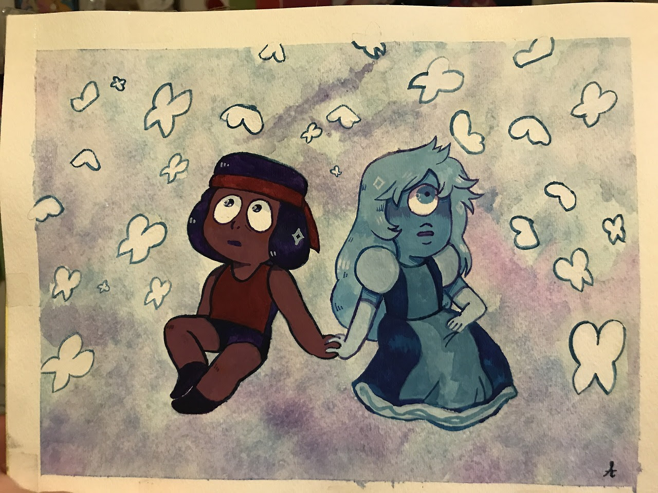My cousin asked me to make her some su art for Christmas