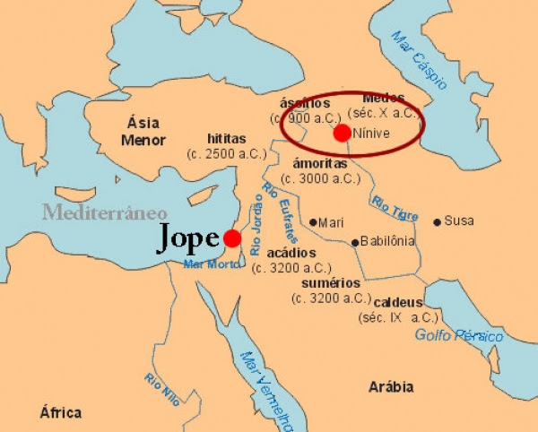 Ninive Mapa | Mapa Europa