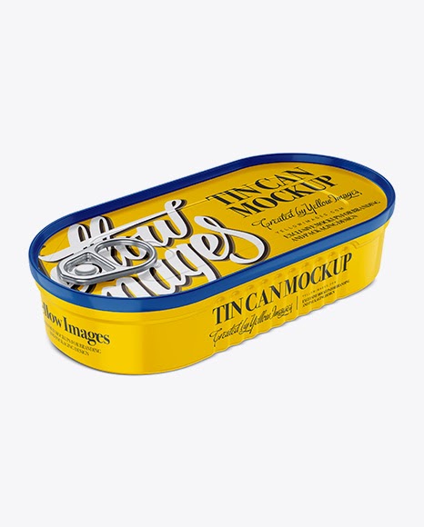 Download Psd Mockup Can Canned Fish Exclusive Mockup Food Mockups Mock-Up Mockup Packaging ...