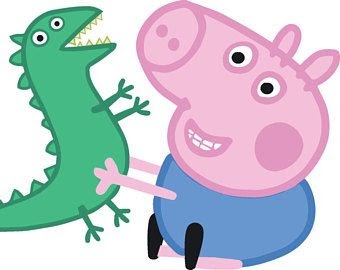 Layered Peppa Pig Svg For Crafters - Free Layered SVG Files
