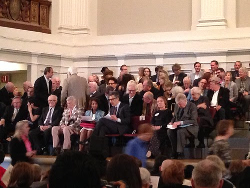 People arriving, American Academy of Arts and Letters Ceremonial