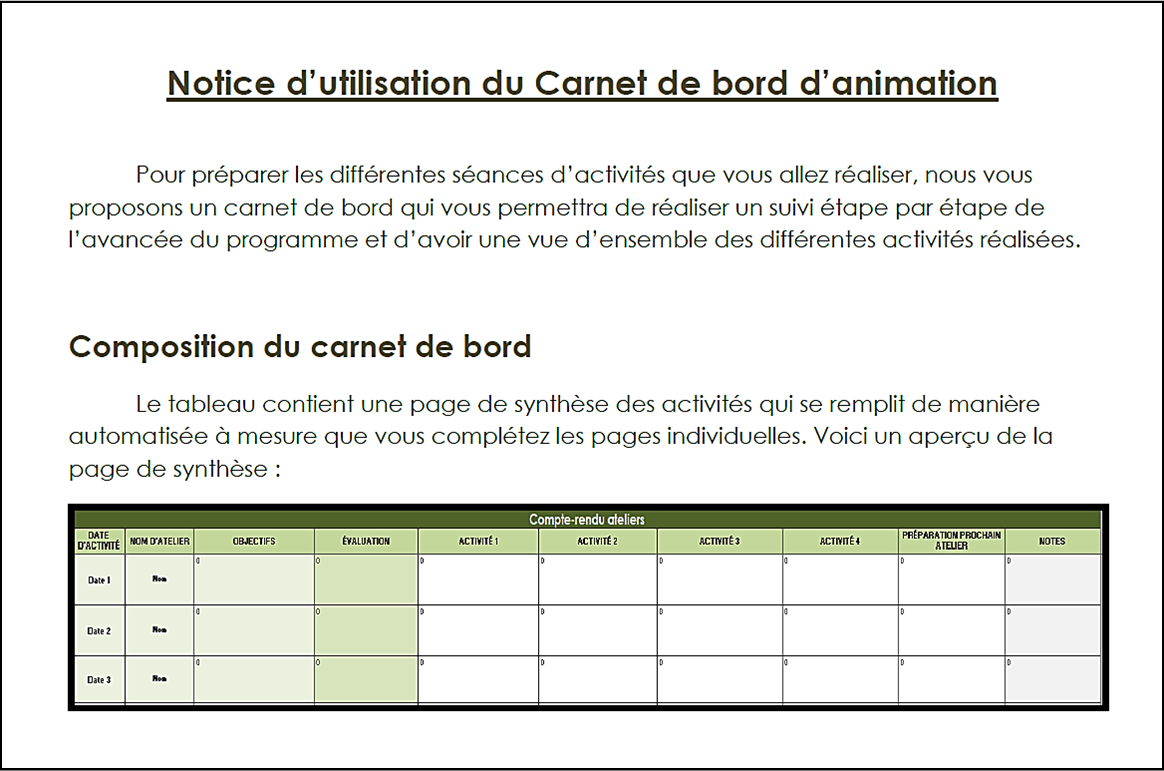 Exemple De Rapport Dactivité Hebdomadaire Pdf  Le Meilleur Exemple