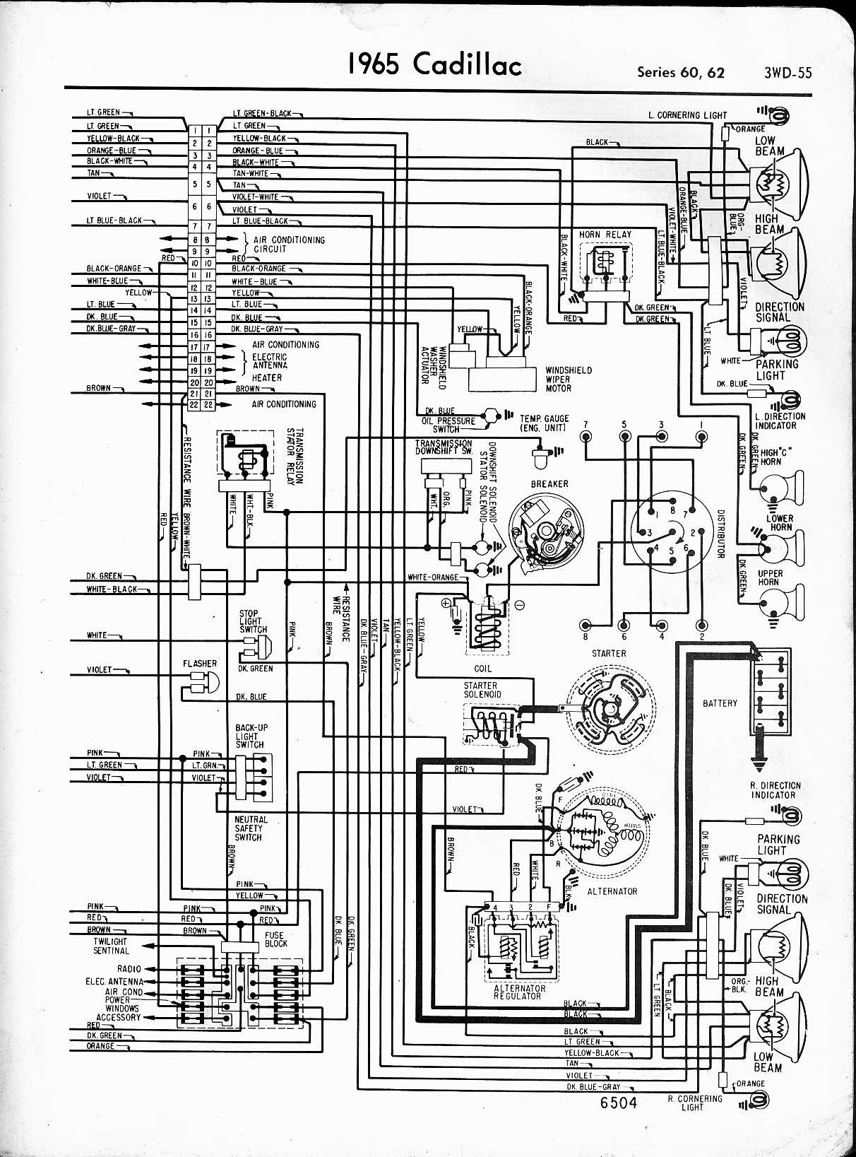 64 Cadillac Wiring Diagram - Wiring Diagram Networks