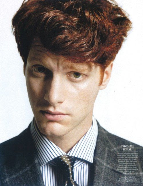 Hair Dye For Men Red Fashion Slap