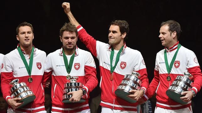 Federer consigue su Copa Davis