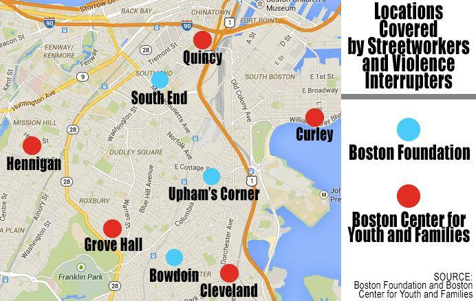 Boston Safety Map  World Map 07