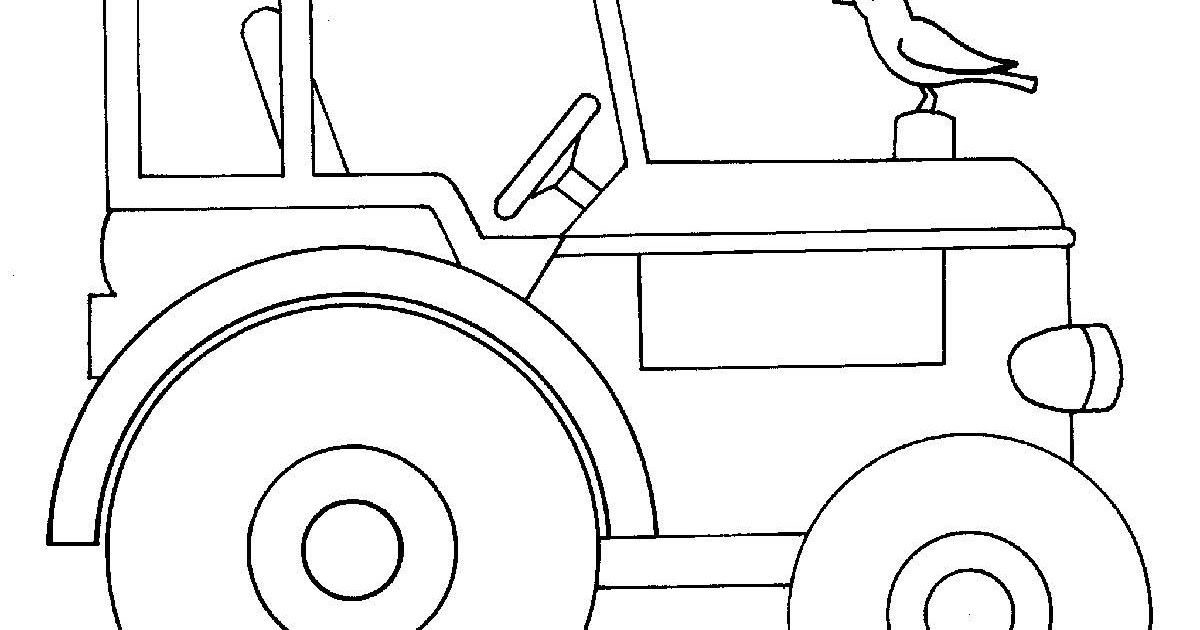 malvorlagen trecker gratis - traktor ausmalbilder