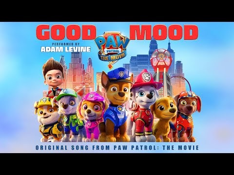 NickALive!: PAW Patrol: The Movie (2021) - "Adam Levine – Good Mood – Lyric Video" - Paramount