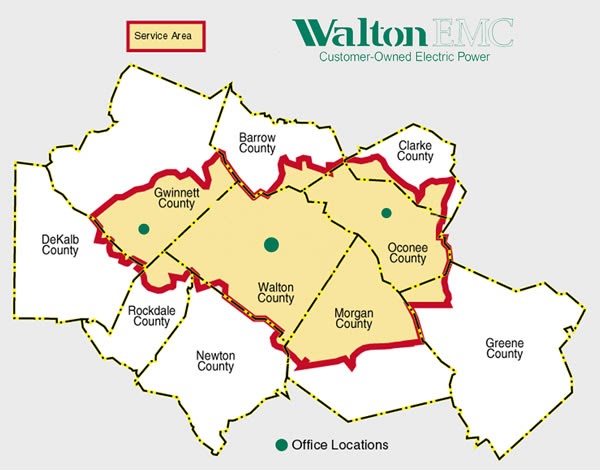 Walton Emc Power Outage Map - Sunday River Trail Map