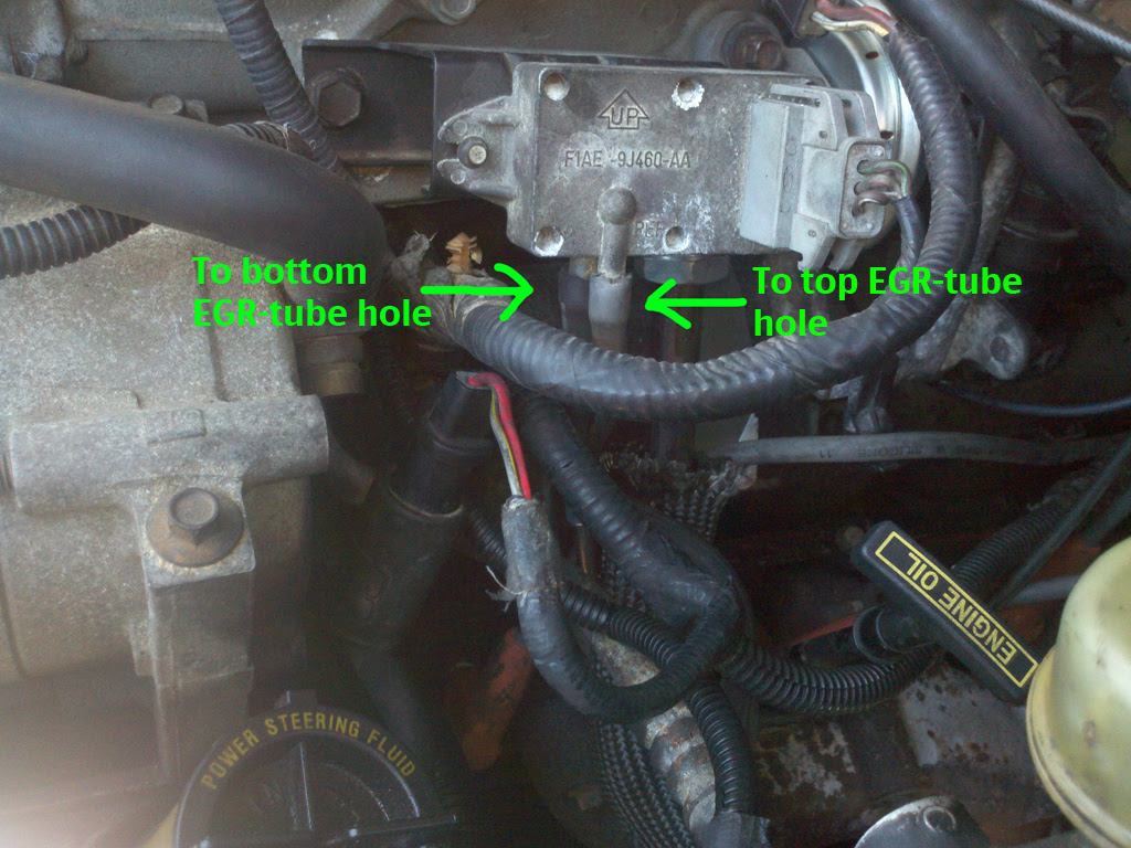 AutoMobile repair Etc: 94 Explorer Vacuum Line madness (pics inside
