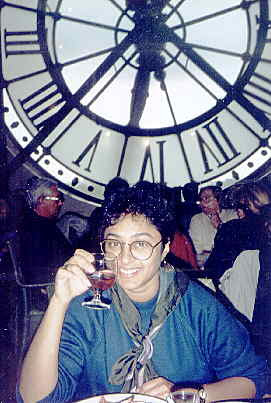 Musée d'Orsay cafe in old clock tower