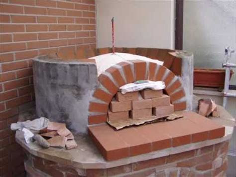 build  wood pizza oven  costruire  forno