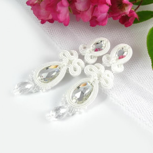 Kolczyki ślubne Swarovski Kolczyki ślubne Swarovski