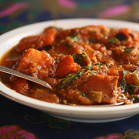 http://www.healthygreenkitchen.com/brazilian-salmon-and-sweet-potato-stew.html