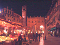 Piazza erbe Verona
