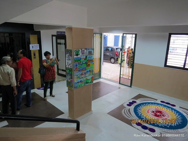 Entrance Lobby - Handing Over Ceremony of Sanjeevani Developers' Sangam at Sus on Sunday 20th October 2013