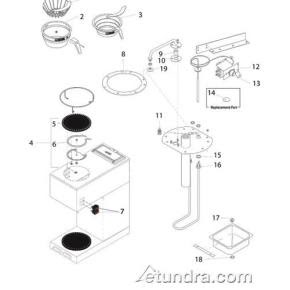 Schematic Bunn Coffee Maker Parts Diagram - KEURIG USER MANUAL B70
