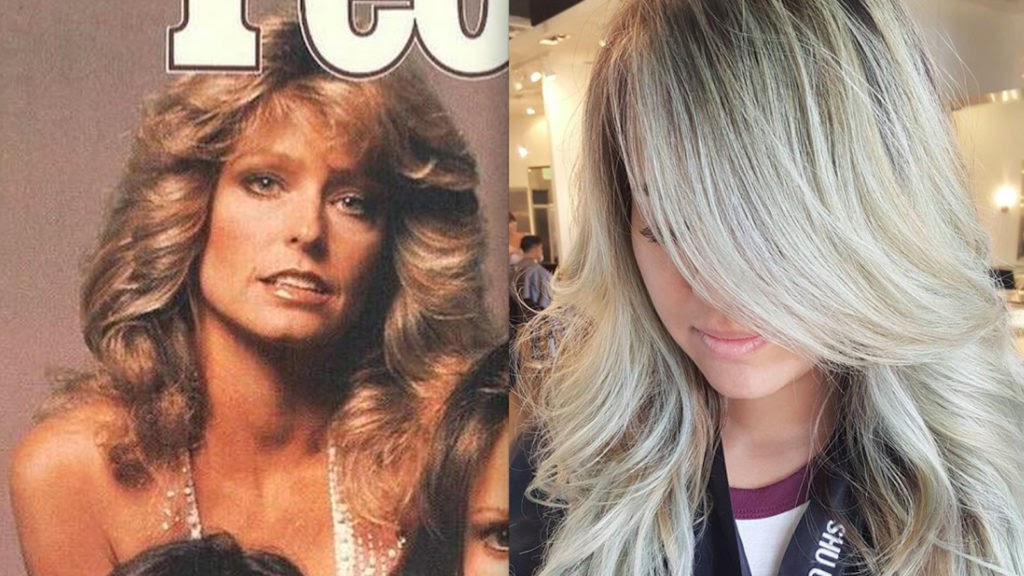 Women With Farrah Fawcett Hairstyle : Celebrities Whose Hair Is Almost