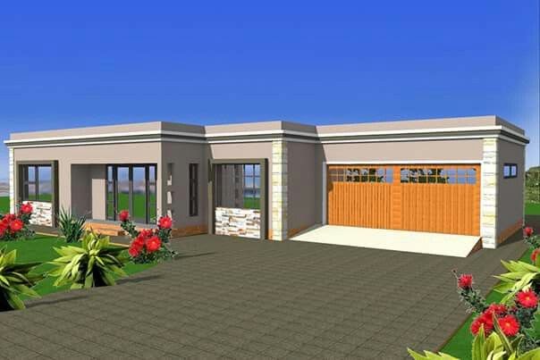 Flat Roof Modern House Plans South, Flat Roof House Plans With Photos