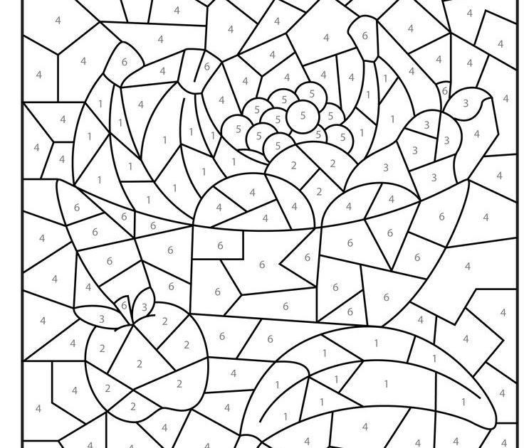Make Your Own Color by Number Pages | Top Free Printable Coloring Pages