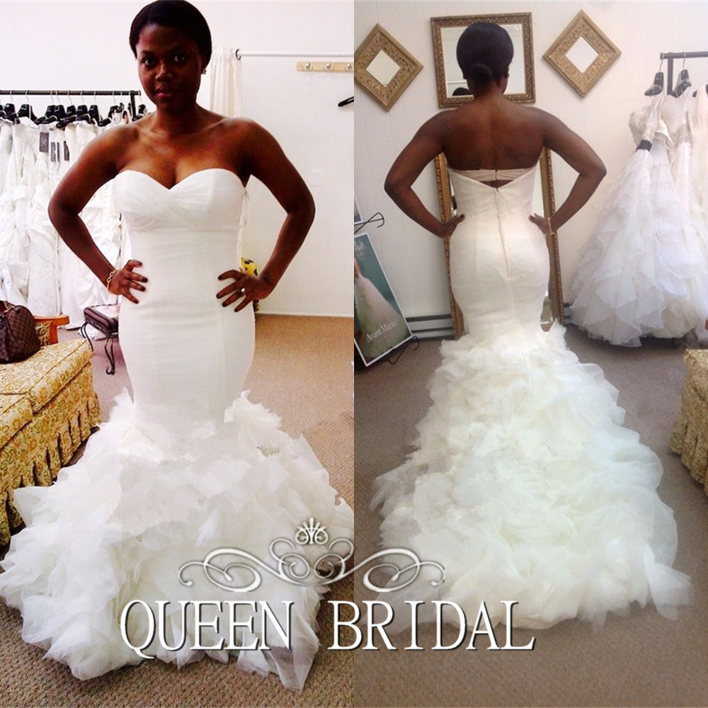 Wedding Dresses Plus Size Mermaid Wedding Dresses