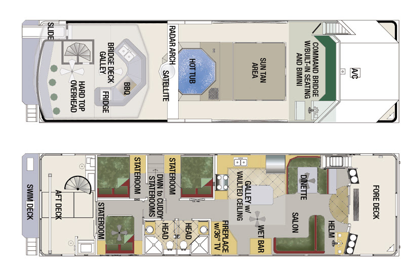 21-awesome-gibson-houseboat-floor-plans