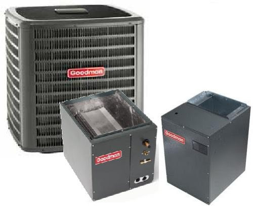 Ac Split 5 Ton Goodman 17 Seer R 410a Two Stage Variable Speed