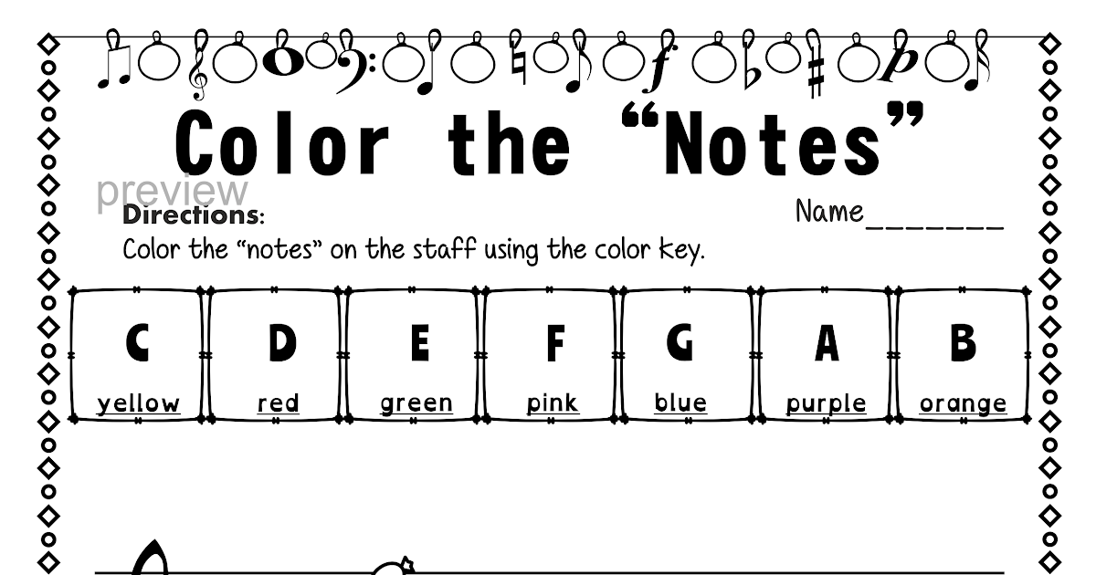 Note Reading Practice Sheets - Shawn Woodard's Reading Worksheets