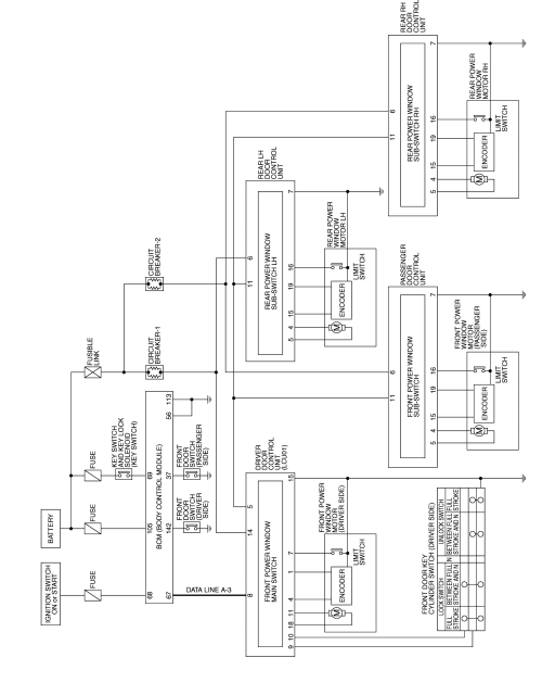 Window Switch Wiring Schematic