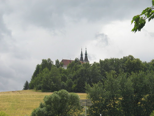 Church outside Telc