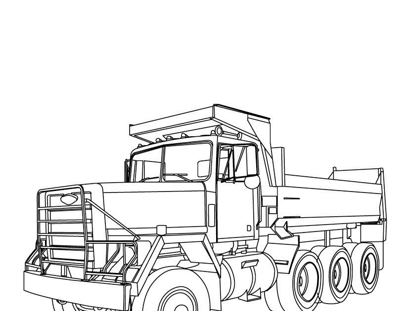 Coloriage Camion Transporteur De Voiture ~ See More On Camijou