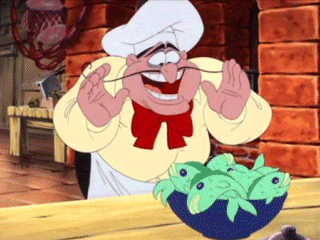Chef from The Little Mermaid | Tacky Harper's Cryptic Clues