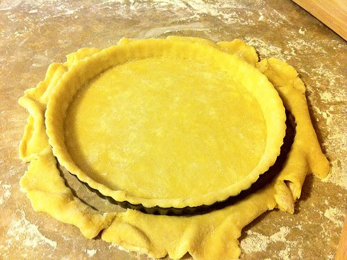 Trim of Excess Dough