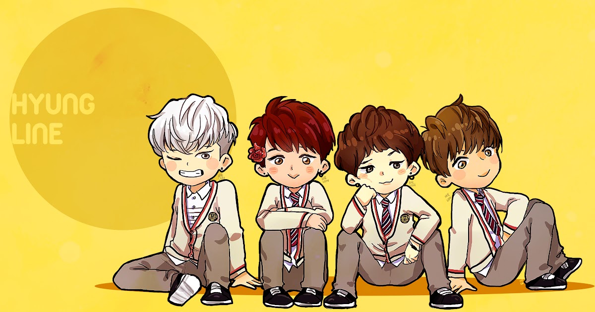 Gambar Ilustrasi Kartun Bts Hilustrasi