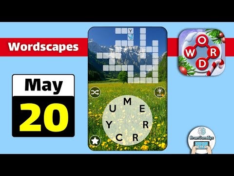 Wordscapes May 20 2021 Daily Puzzle Walkthrough