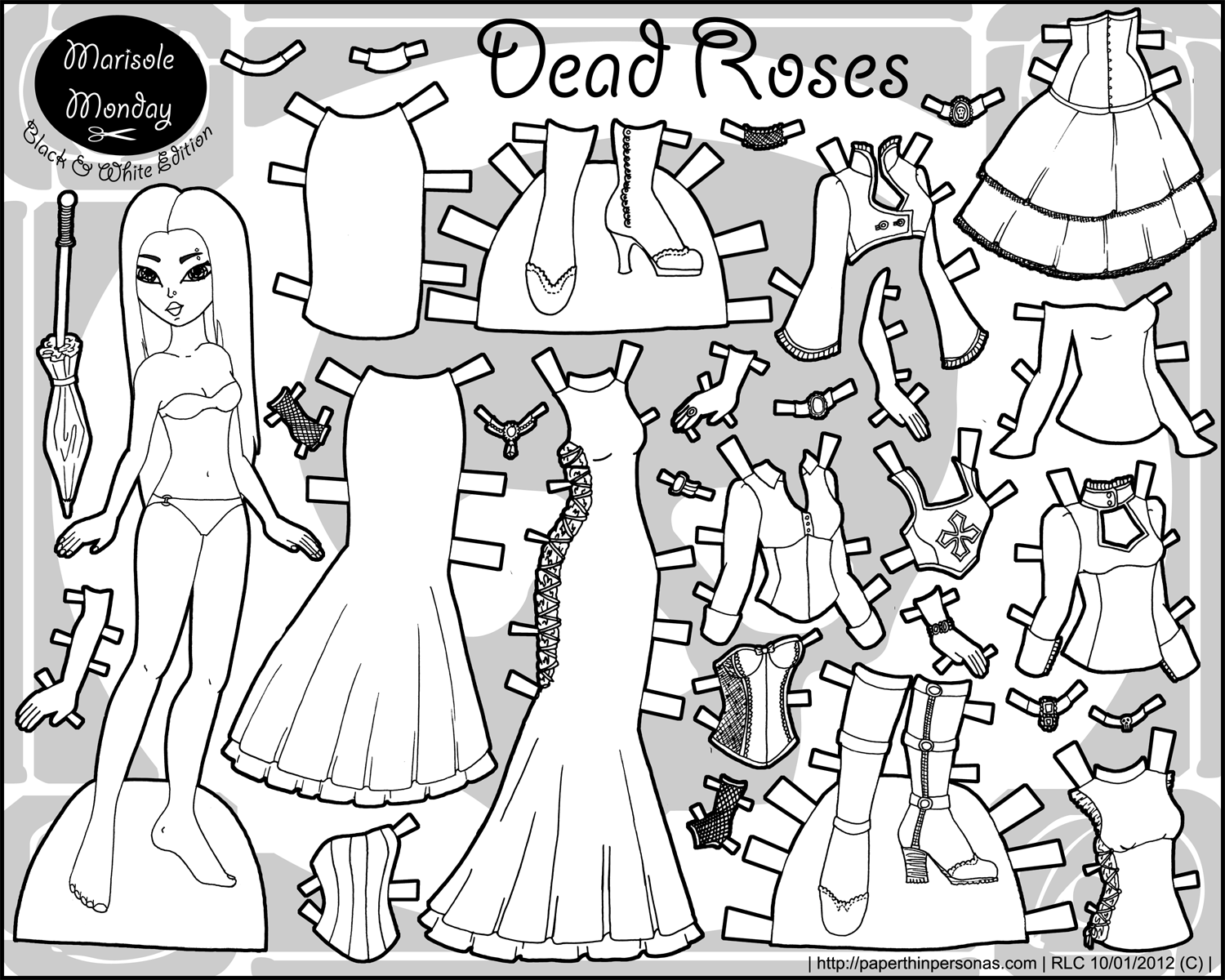 princess-paper-doll-coloring-pages