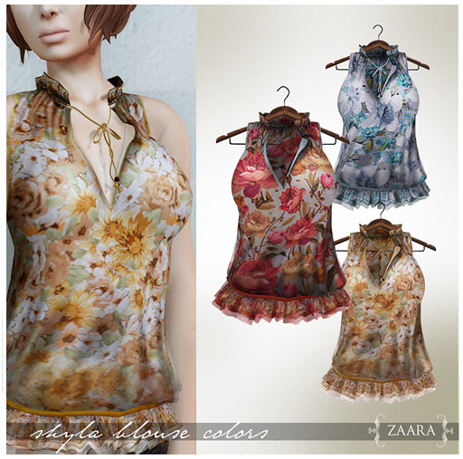 Zaara : Shyla Blouse prints 2