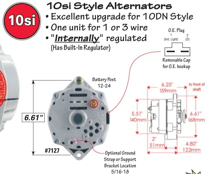 Wiring Diagram For Alternator With Internal Regulator