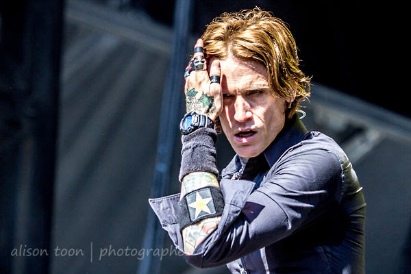 Josh Tood of Buckcherry, Aftershock 2014