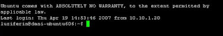 timbul keinginan untuk mencoba mengakses shell Ubuntu dari Windows XP Mengakses Shell Ubuntu dari Windows XP