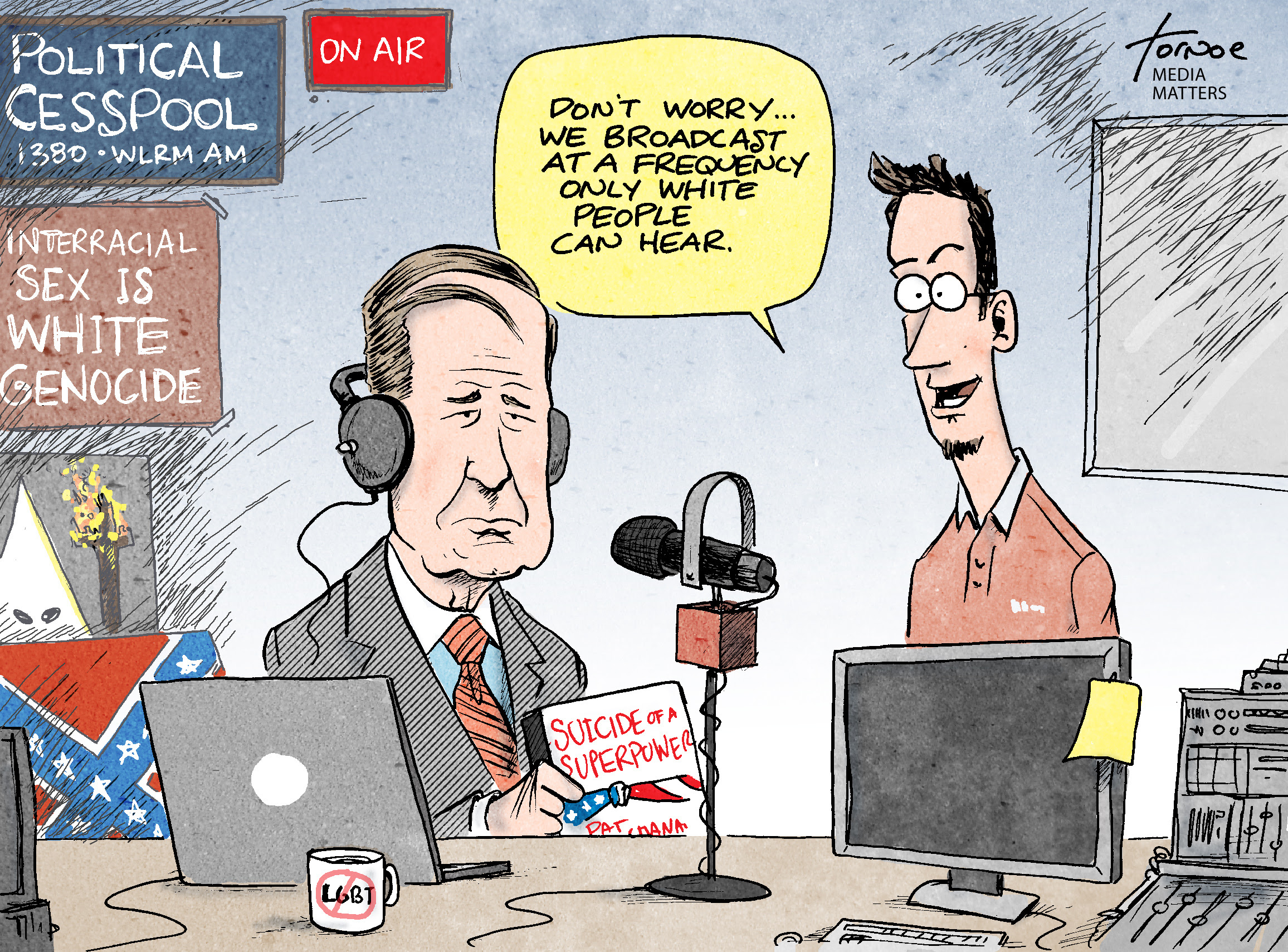 Cartoon by David Fitzsimmons