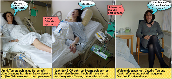 Svenja im Städtischen Krankenhaus Kiel