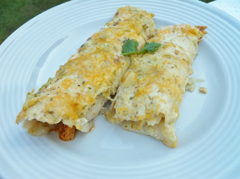 Honey Lime Chicken Enchiladas