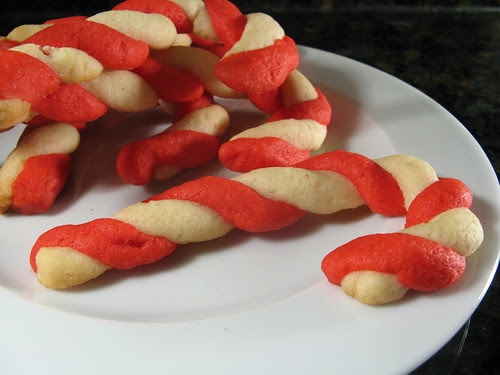 Candy Cane Cookies
