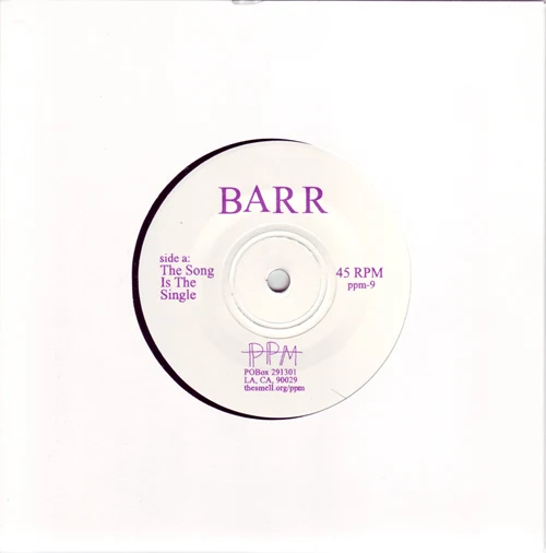 Barr - The Song Is The Single